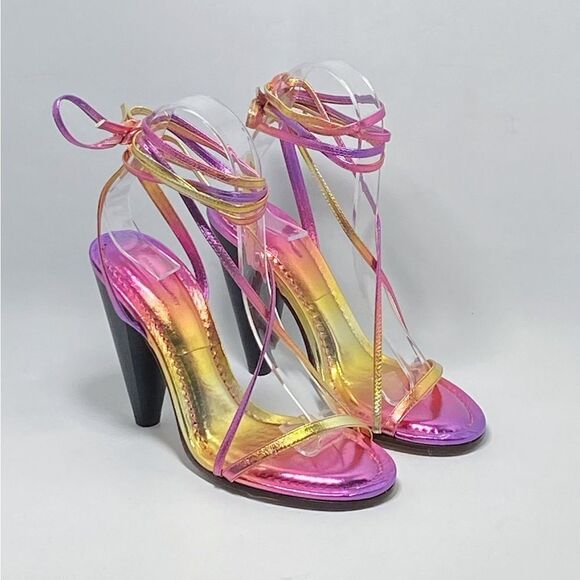 Isabel Marant Aliza Ombré Leather Sandals size 38 - Picture 3 of 13